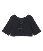 【チャコット/Chacott】の【ノーソーイングニット】2wayメッシュニットボレロ ブラック|ID: prp329100004684833 ipo3291000000033831956