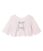 【チャコット/Chacott】の【ノーソーイングニット】2wayメッシュニットボレロ ライラック|ID: prp329100004684833 ipo3291000000033831957