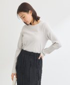 【グリーンパークス/Green Parks】の・SUGAR SPOON カラーstリブロンTEE Light Gray|ID: prp329100004684835 ipo3291000000033831964