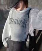 【ウィゴー/WEGO】のダメージショートニットPO ホワイト|ID: prp329100004684836 ipo3291000000033831969