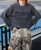 【ウィゴー/WEGO】のダメージショートニットPO スミクロ|ID: prp329100004684836 ipo3291000000033831970