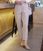 【ティアクラッセ/Tiaclasse】の【ダブルストレッチ・洗える】テーパードパンツ グレージュ|ID: prp329100004686454 ipo3291000000033841886