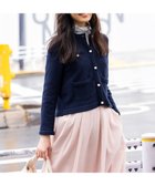 【組曲/KUMIKYOKU】のミニブークレーツイードニットジャケット 人気、トレンドファッション・服の通販 founy(ファニー) ファッション Fashion レディースファッション Fashion for Women アウター Coat / Outerwear Collection レディースジャケット・軽アウター Jackets コンパクト Compact, Small Size ジャケット Jacket, Outerwear ストレッチ Stretch, Stretchy Fabric デニム Denim, Jeans Material トレンド Trend, Trending Now 人気 Popular, Best Seller パール Pearl, Pearl Accent ポケット Pocket, Pocket Detail ビジネス 仕事 通勤 Business / Work / Commuting thumbnail ネイビー系|ID: prp329100004686456 ipo3291000000033841898