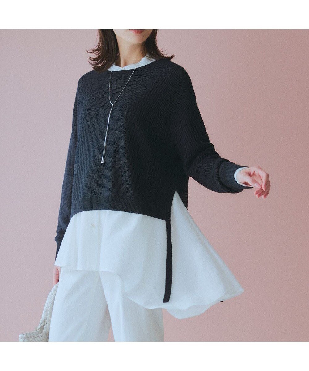 【23区/NIJYUSANKU】の【Oggi4月号掲載/洗える】ガータークロップド ニット 人気、トレンドファッション・服の通販 founy(ファニー)  雑誌掲載アイテム Magazine Picks & Fashion Features ファッション雑誌 Fashion Magazines オッジ Oggi ファッション Fashion レディースファッション Fashion for Women トップス・カットソー Cut & Sew Tops ニット Knit Tops & Sweaters イエロー Yellow 春 Spring 洗える Machine Washable 4月号 April Issue スリット Slit, Slit Detail セーター Sweater, Knitwear 雑誌 Magazine, Fashion Magazine 定番 Standard, Basic Item 人気 Popular, Best Seller ランダム Random, Irregular リネン Linen, Linen Fabric S/S・春夏 SS, Spring/Summer, Warm Season 夏 Summer 2024年 2024 2024春夏・S/S Spring/Summer 2024 SS24  other-1|ID: prp329100004686461 ipo3291000000034211302