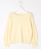 【エニィ スィス/any SiS】の【洗える】フラワーモイスチャー ニット ミモザ|ID: prp329100004686476 ipo3291000000034355425