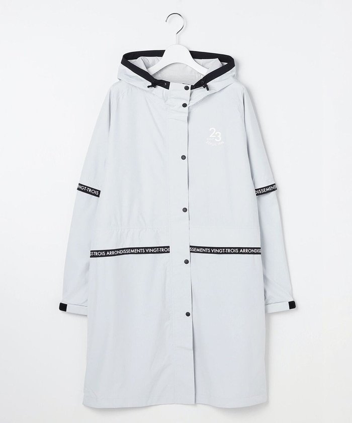 【23区 ゴルフ/NIJYUSANKU GOLF】の【WOMEN】レインワンピース 撥水 耐水 インテリア・キッズ・メンズ・レディースファッション・服の通販 founy(ファニー) https://founy.com/ ファッション Fashion レディースファッション Fashion for Women アウター Coat / Outerwear Collection コート・ロングコート・ピーコート Long Coats, Peacoats & More ポンチョ・ケープコート Ponchos & Capes 軽量 Lightweight, Ultra Light シンプル Simple, Minimal ストレッチ Stretch, Stretchy Fabric スピンドル Spindle, Drawcord バランス Balance, Style Balance フロント Front, Front Design プリント Print, Printed Pattern ポンチョ Poncho, Cape Style |ID: prp329100004686479 ipo3291000000034308666