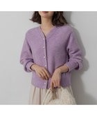 【組曲/KUMIKYOKU】の【加藤ローサさん着用 / 前後着用可】スパンコールヤーン カーディガン 人気、トレンドファッション・服の通販 founy(ファニー) ファッション Fashion レディースファッション Fashion for Women トップス・カットソー Cut & Sew Tops カーディガン・羽織り Layered Style Cardigans カーディガン Cardigan, Knitwear シンプル Simple, Minimal スパンコール Sequins, Sequin Embellishment フェミニン Feminine, Girly フォルム Silhouette, Form フロント Front, Front Design A/W・秋冬 Autumn/Winter エレガント 上品 Elegant thumbnail ライラック系|ID: prp329100004686483 ipo3291000000033974752