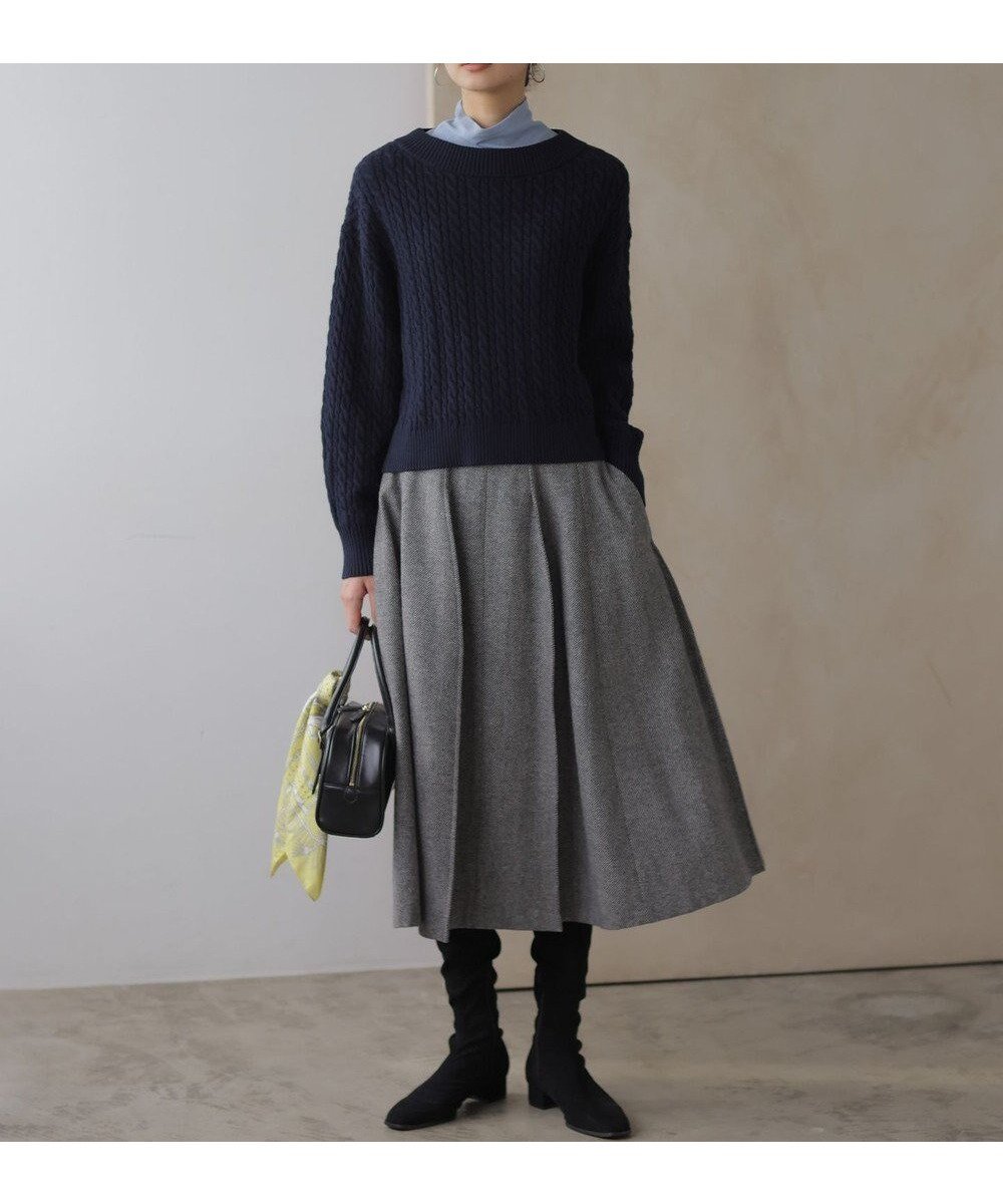 【組曲/KUMIKYOKU】のシックツイード スカート 人気、トレンドファッション・服の通販 founy(ファニー) ファッション Fashion レディースファッション Fashion for Women スカート Skirts ジャケット Jacket, Outerwear ツイル Twist, Twisted Detail ツイード Twill, Twill Weave パターン Pattern, Design Print モノトーン Monotone, Black and White A/W・秋冬 Autumn/Winter エレガント 上品 Elegant other-1|ID: prp329100004686484 ipo3291000000034235936