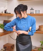 【ウィゴー/WEGO】の【WEB限定/25年秋冬新作/洗濯OK/毛玉レス】ハイネックプルオーバー 人気、トレンドファッション・服の通販 founy(ファニー) ファッション Fashion レディースファッション Fashion for Women トップス・カットソー Cut & Sew Tops ニット Knit Tops & Sweaters カジュアルプルオーバー・ニットトップス Pullovers & Knit Tops / Casual Pullovers アクセサリー Fashion Accessories インナー Innerwear ウェーブ Wavy Pattern シンプル Simple, Minimal ジャケット Jacket, Outerwear ストレート Straight, Straight Cut スマホ Smartphone, Mobile Device セーター Sweater, Knitwear デニム Denim, Jeans Material なめらか Smooth, Silky Texture ハイネック High Neck, Mock Neck バランス Balance, Style Balance フェミニン Feminine, Girly ベーシック Basic, Essential ワイド Wide, Wide Fit A/W・秋冬 Autumn/Winter エレガント 上品 Elegant thumbnail ブルー|ID: prp329100004686486 ipo3291000000033842066