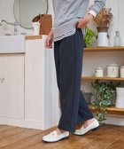 【ウィゴー/WEGO】の【WEB限定/25年秋冬新作/ウエストゴム/暖パンツ/洗濯可/】裏ベロアワイドイージーパンツ ブラック中濃色|ID: prp329100004686487 ipo3291000000033842072