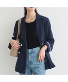 【アースミュージックアンドエコロジー/earth music&ecology】のテーラードジャケット 人気、トレンドファッション・服の通販 founy(ファニー) ファッション Fashion レディースファッション Fashion for Women アウター Coat / Outerwear Collection レディースジャケット・軽アウター Jackets テーラードジャケット / 通勤・きれいめスタイル Tailored Jackets & Blazers ジャケット Jacket, Outerwear スマート Smart, Elegant ダブル Double, Double-Breasted チェック Check, Plaid, Tartan ベーシック Basic, Essential ポケット Pocket, Pocket Detail メタル Metal, Metal Parts A/W・秋冬 Autumn/Winter thumbnail Navy|ID: prp329100004686503 ipo3291000000033842135