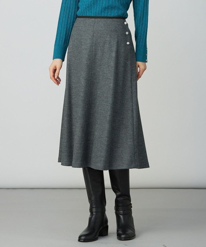 【ジェイ プレス/J.PRESS】の【洗える】ウールスムース スカート インテリア・キッズ・メンズ・レディースファッション・服の通販 founy(ファニー) https://founy.com/ ファッション Fashion レディースファッション Fashion for Women スカート Skirts ウォッシャブル Machine Washable バランス Balance, Style Balance パイピング Piping, Trim Design フェルト Felt, Felt Fabric エレガント 上品 Elegant 洗える Machine Washable A/W・秋冬 Autumn/Winter |ID: prp329100004686507 ipo3291000000033842147