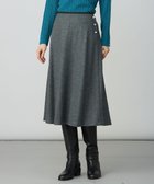【ジェイ プレス/J.PRESS】の【洗える】ウールスムース スカート グレー系|ID: prp329100004686507 ipo3291000000033842148