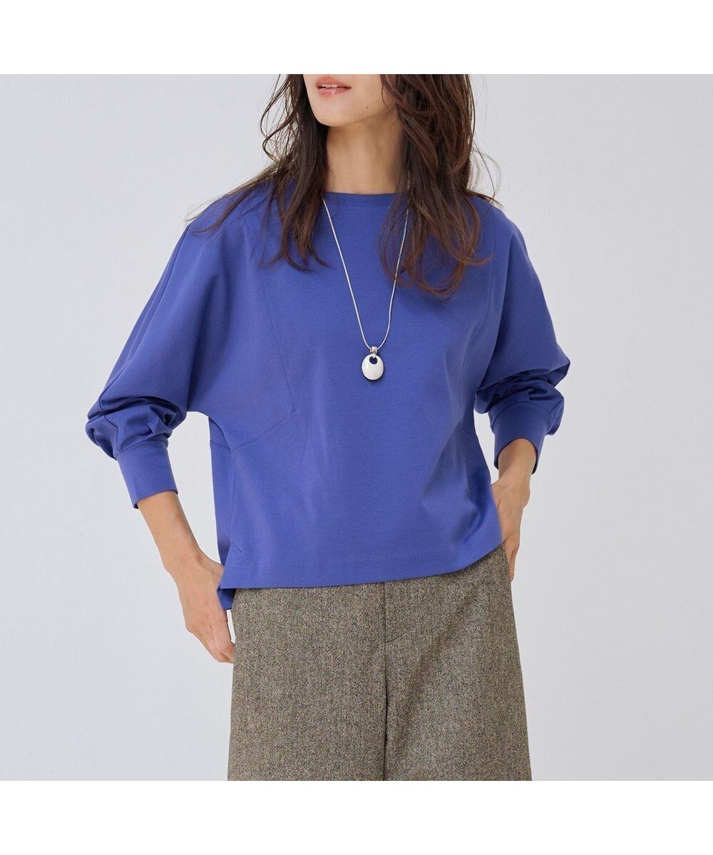 【ジェイ プレス/J.PRESS】のポンチ ボートネック カットソー 人気、トレンドファッション・服の通販 founy(ファニー) ファッション Fashion レディースファッション Fashion for Women トップス・カットソー Cut & Sew Tops シャツ・ブラウス・オフィスカジュアル Elegant Blouses & Button-Ups ロングTシャツ・Tシャツ Longline T-Shirts & Tees カットソー・ベーシックTシャツ Cut-and-Sewn Tops / Stretch Tees & Basics カットソー Cut and Sewn Top シンプル Simple, Minimal バランス Balance, Style Balance ベーシック Basic, Essential エレガント 上品 Elegant A/W・秋冬 Autumn/Winter other-1|ID: prp329100004686508 ipo3291000000034081574