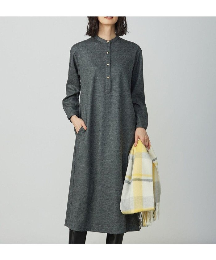 【ジェイ プレス/J.PRESS】の【洗える】ウールスムース ワンピース インテリア・キッズ・メンズ・レディースファッション・服の通販 founy(ファニー) https://founy.com/ ファッション Fashion レディースファッション Fashion for Women ワンピース Dresses シャツワンピース / 1枚で着映えコーデ Shirt Dresses アクセサリー Fashion Accessories ウォッシャブル Machine Washable ジャケット Jacket, Outerwear フェルト Felt, Felt Fabric メタル Metal, Metal Parts エレガント 上品 Elegant 洗える Machine Washable A/W・秋冬 Autumn/Winter |ID: prp329100004686509 ipo3291000000033842156