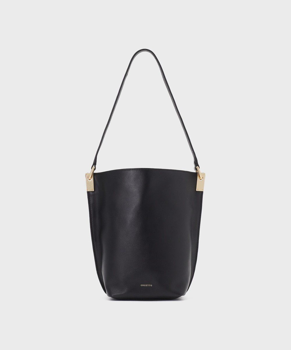 【グレース コンチネンタル/GRACE CONTINENTAL】のORSETTO RACCOLTO BAG インテリア・キッズ・メンズ・レディースファッション・服の通販 founy(ファニー) 　ファッション　Fashion　レディースファッション　Fashion for Women　バッグ　Bags　新作・新入荷　New Arrivals / New In　ブラック|ID: prp329100004686529 ipo3291000000033842242