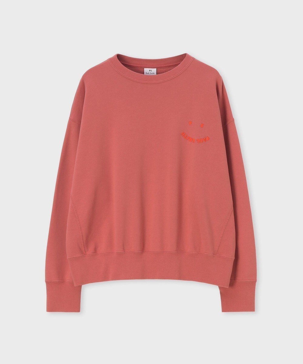 【ポール スミス/Paul Smith】のHappy ヴィンテージ スウェット インテリア・キッズ・メンズ・レディースファッション・服の通販 founy(ファニー) 　ファッション　Fashion　レディースファッション　Fashion for Women　トップス・カットソー　Cut & Sew Tops　レディースパーカー・カジュアルフーディー　Casual Hoodies & Sweatshirts　スウェット・クルーネックトップス　Sweatshirts & Crewnecks / Relaxed Fit Sweat Tops　新作・新入荷　New Arrivals / New In　おすすめ　Recommended / Our Picks　スウェット / スエット　Sweatshirt, Sweatwear　モチーフ　Motif, Design Theme　リラックス　Relax, Relaxed Fit　ヴィンテージ　Vintage Style　夏　Summer　S/S・春夏　SS, Spring/Summer, Warm Season　A/W・秋冬　Autumn/Winter　コーラル|ID: prp329100004686530 ipo3291000000033842246