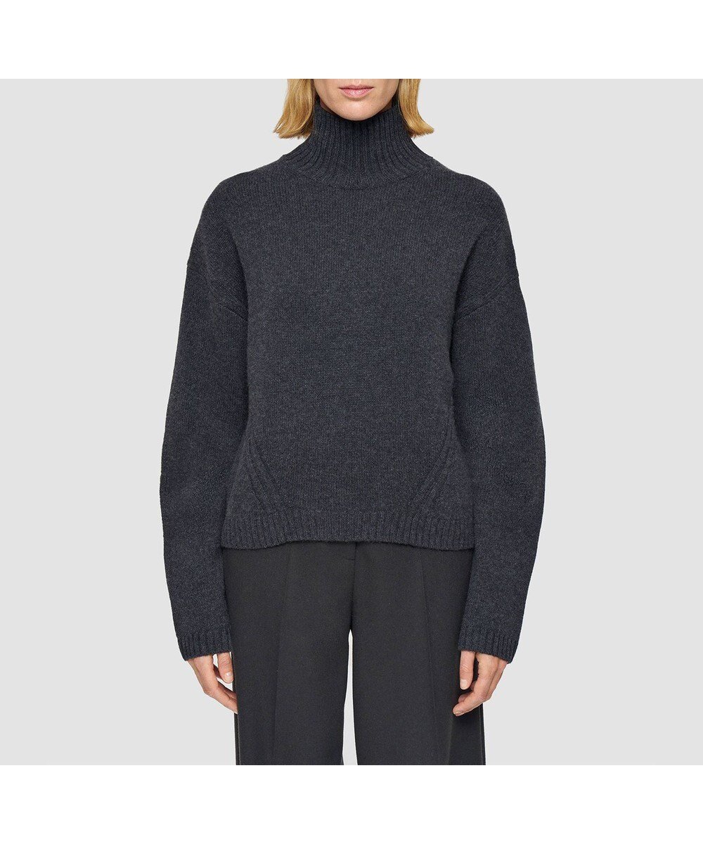 【ジョゼフ/JOSEPH】の【洗える】リュクスカシミヤハイネックニット インテリア・キッズ・メンズ・レディースファッション・服の通販 founy(ファニー) ファッション Fashion レディースファッション Fashion for Women トップス・カットソー Cut & Sew Tops ニット Knit Tops & Sweaters セーター Sweater, Knitwear フィット Fit, Slim Fit リラックス Relax, Relaxed Fit ワーク Workwear, Utility Style 洗える Machine Washable A/W・秋冬 Autumn/Winter Dark smoke|ID: prp329100004686543 ipo3291000000034029297