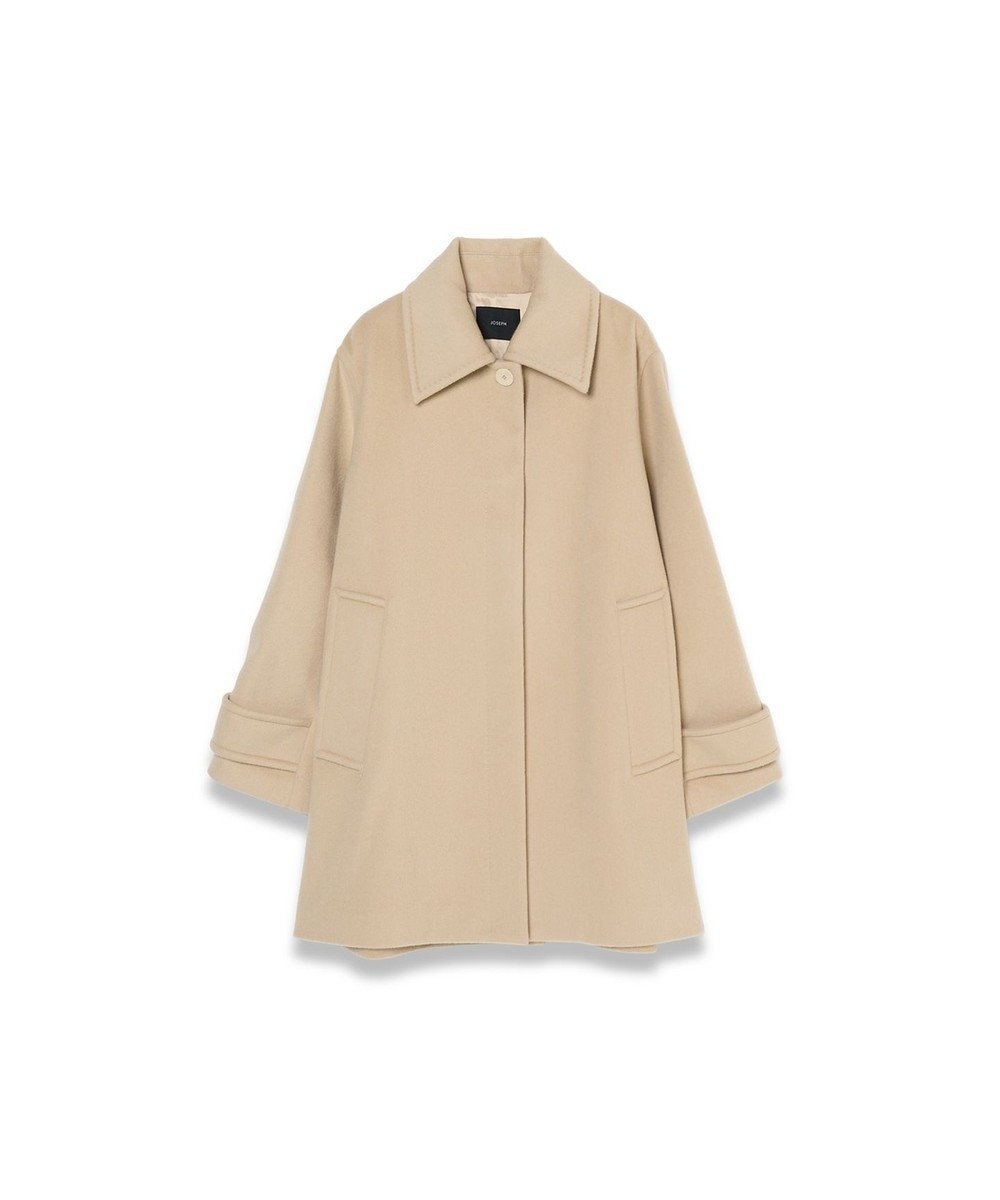 【ジョゼフ/JOSEPH】のソフトウールカシミヤコート 人気、トレンドファッション・服の通販 founy(ファニー) 　ファッション　Fashion　レディースファッション　Fashion for Women　アウター　Coat / Outerwear Collection　コート・ロングコート・ピーコート　Long Coats, Peacoats & More　レディースジャケット・軽アウター　Jackets　カフス　Cuff Design　ジャケット　Jacket, Outerwear　フィット　Fit, Slim Fit　ポケット　Pocket, Pocket Detail　ラップ　Wrap, Wrap Design　リラックス　Relax, Relaxed Fit　A/W・秋冬　Autumn/Winter　 other-1|ID: prp329100004686550 ipo3291000000035811460