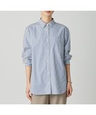 【ジェイ プレス/J.PRESS】の【接触冷感・UVケア・洗える】エステネージュストライプ ブラウス ネイビーストライプ系|ID: prp329100004686553 ipo3291000000033842346