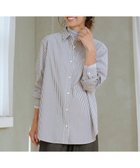 【ジェイ プレス/J.PRESS】のエステネージュストライプ シャツ ブラウス ブラックストライプ系|ID: prp329100004686553 ipo3291000000035636697