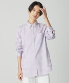 【ジェイ プレス/J.PRESS】のエステネージュストライプ シャツ ブラウス ラベンダーストライプ系|ID: prp329100004686553 ipo3291000000035636699