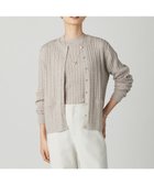 【ジェイ プレス/J.PRESS】のKNIT BASIC クルーネック カーディガン ベージュ系|ID: prp329100004686554 ipo3291000000035642766