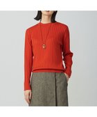 【ジェイ プレス/J.PRESS】の【洗える】KNIT BASIC クルーネック ニット オレンジ系|ID: prp329100004686555 ipo3291000000033842356