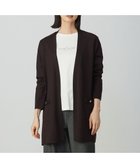【ジェイ プレス/J.PRESS】の【着丈が選べる・洗える】KNIT BASIC ロング カーディガン ダークブラウン系|ID: prp329100004686556 ipo3291000000033842363