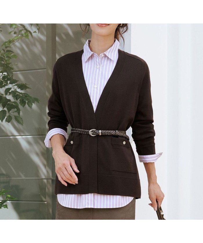 【ジェイ プレス/J.PRESS】の【着丈が選べる】KNIT BASIC ロング カーディガン インテリア・キッズ・メンズ・レディースファッション・服の通販 founy(ファニー) https://founy.com/ ファッション Fashion レディースファッション Fashion for Women トップス・カットソー Cut & Sew Tops ニット Knit Tops & Sweaters カーディガン・羽織り Layered Style Cardigans カーディガン Cardigan, Knitwear シンプル Simple, Minimal ポケット Pocket, Pocket Detail レギュラー Regular, Standard Fit ロング Long, Long-Length A/W・秋冬 Autumn/Winter エレガント 上品 Elegant |ID: prp329100004686556 ipo3291000000034070749