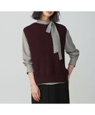 【ジェイ プレス/J.PRESS】のDRALON MERINO ニット ベスト バーガンディ系|ID: prp329100004686559 ipo3291000000035549644
