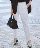 【23区/NIJYUSANKU】の【撥水加工/洗える】TRストレッチギャバ テーパード パンツ ホワイト系|ID: prp329100004686594 ipo3291000000033919414