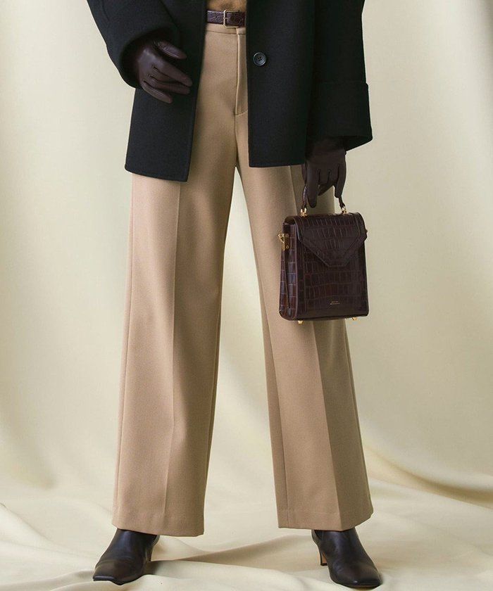 【23区/NIJYUSANKU】の【撥水加工/洗える/VERY11月号掲載】TRストレッチギャバ ワイド パンツ インテリア・キッズ・メンズ・レディースファッション・服の通販 founy(ファニー) https://founy.com/ 雑誌掲載アイテム Magazine Picks & Fashion Features ファッション雑誌 Fashion Magazines ヴェリィ VERY ファッション Fashion レディースファッション Fashion for Women パンツ Pants & Trousers 洗える Machine Washable 秋 Autumn 11月号 November Issue シンプル Simple, Minimal ストレッチ Stretch, Stretchy Fabric 雑誌 Magazine, Fashion Magazine デスク Desk, Work Desk 定番 Standard, Basic Item ベーシック Basic, Essential ボトム Bottoms, Lower Wear ローズ Rose, Rose Motif ワイド Wide, Wide Fit ワーク Workwear, Utility Style A/W・秋冬 Autumn/Winter ビジネス 仕事 通勤 Business / Work / Commuting 2025年 2025 2025-2026秋冬・A/W Autumn/Winter 2025–26 AW25–26 |ID: prp329100004686595 ipo3291000000034327923