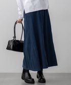 【23区/NIJYUSANKU】の【Oggi11月号掲載/洗える】コットン コーデュロイ スカート ダルブルー系|ID: prp329100004686598 ipo3291000000033842558