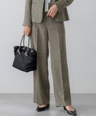 【23区/NIJYUSANKU】の【洗える/セットアップ対応】ウールライクカルゼ ワイド パンツ グレー系|ID: prp329100004686604 ipo3291000000035607190