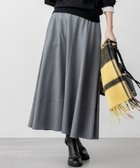 【23区/NIJYUSANKU】の【セットアップ対応】TWサキソニー フレア スカート ライトグレー系|ID: prp329100004686609 ipo3291000000035523707