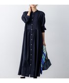 【23区/NIJYUSANKU】の【洗える】TWビエラ ブザム ワンピース ネイビー系|ID:prp329100004686611