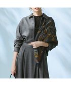 【23区/NIJYUSANKU】の【見上愛さん着用/VERY12月号掲載/洗える】ウールミルドジャージー シャツ グレー系|ID: prp329100004686613 ipo3291000000033919417