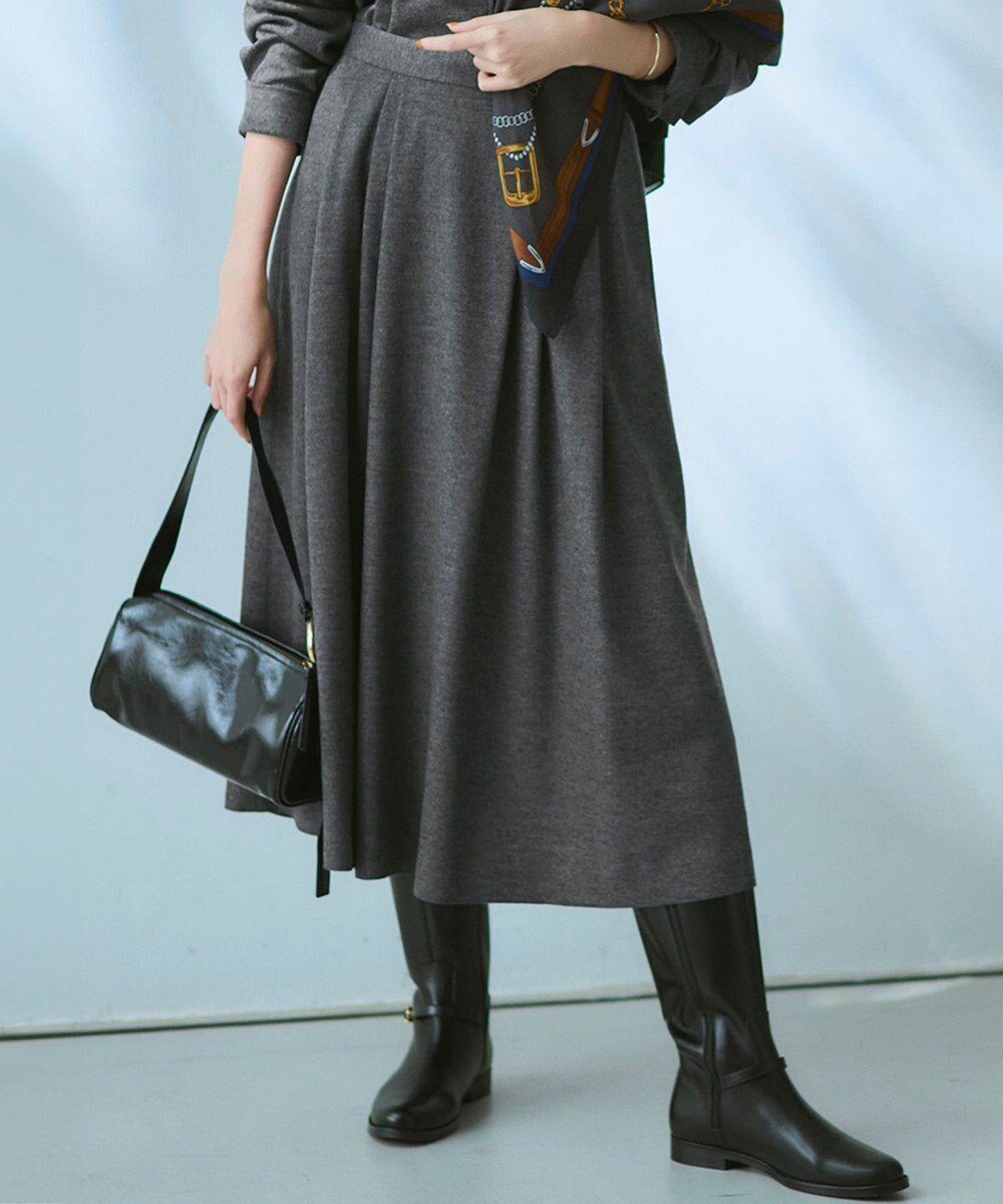 【23区/NIJYUSANKU】の【洗える】ウールミルドジャージー タック スカート 人気、トレンドファッション・服の通販 founy(ファニー) ファッション Fashion レディースファッション Fashion for Women スカート Skirts 洗える Machine Washable カットソー Cut and Sewn Top シンプル Simple, Minimal フォルム Silhouette, Form A/W・秋冬 Autumn/Winter 冬 Winter / This Winter おすすめ Recommended / Our Picks エレガント 上品 Elegant 2025年 2025 2025-2026秋冬・A/W Autumn/Winter 2025–26 AW25–26 other-1|ID: prp329100004686615 ipo3291000000033919418