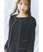 【トッカ/TOCCA】の【洗える】NIGHT GROOVE ニットジャケット ブラック系|ID:prp329100004686616