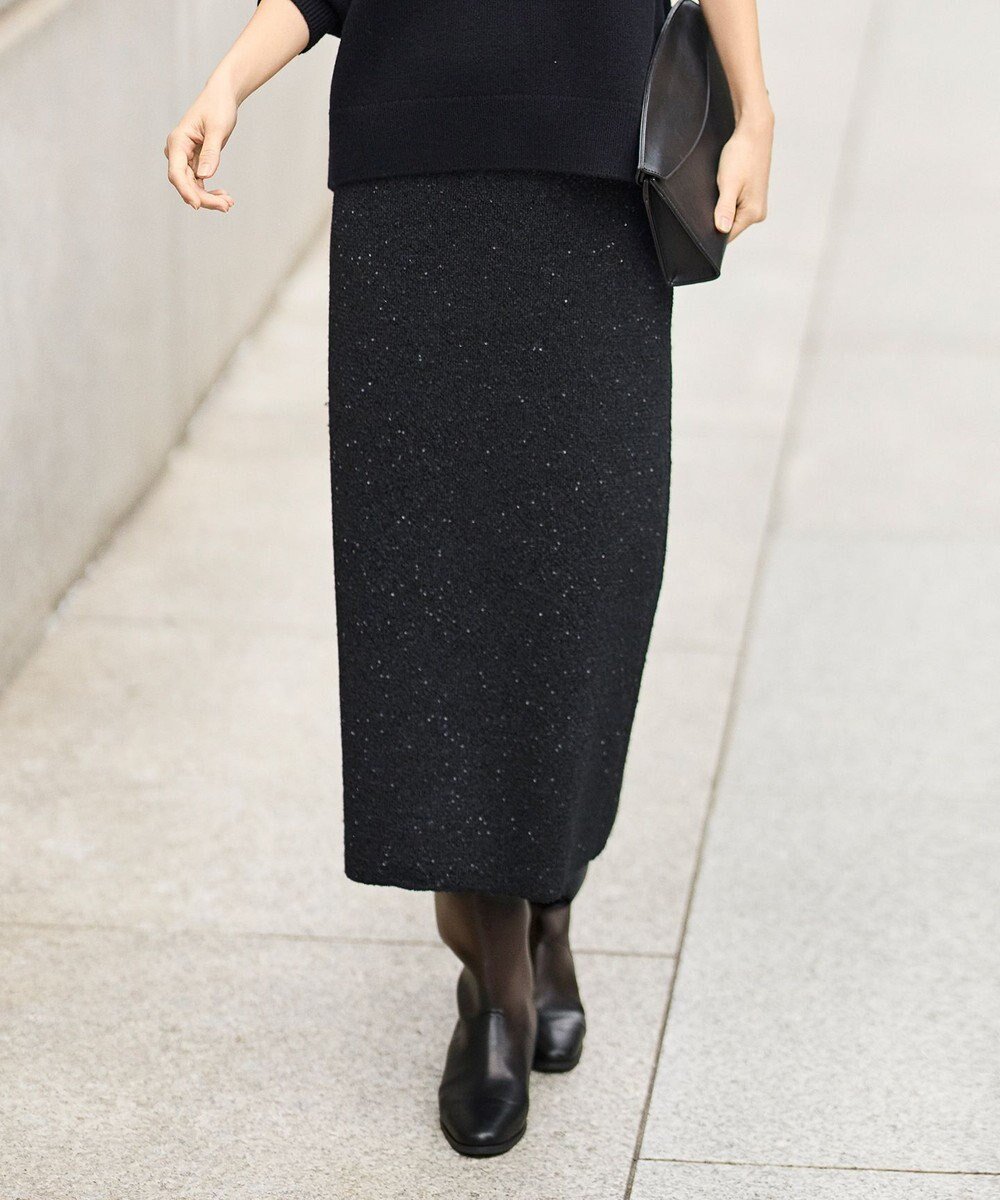 【自由区/JIYU-KU】の【カタログ掲載】スパンコールストレッチ スカート インテリア・キッズ・メンズ・レディースファッション・服の通販 founy(ファニー) 　ファッション　Fashion　レディースファッション　Fashion for Women　スカート　Skirts　ストレッチ　Stretch, Stretchy Fabric　スパンコール　Sequins, Sequin Embellishment　トレンド　Trend, Trending Now　バランス　Balance, Style Balance　A/W・秋冬　Autumn/Winter　ブラック|ID: prp329100004686621 ipo3291000000034475466