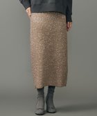 【自由区/JIYU-KU】の【カタログ掲載】スパンコールストレッチ スカート モカ|ID: prp329100004686621 ipo3291000000036113203