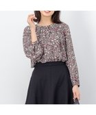 【組曲/KUMIKYOKU】のプティフラワープリント ブラウス グレー系5|ID: prp329100004686624 ipo3291000000035607518