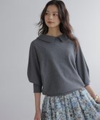 【組曲/KUMIKYOKU】の【加藤ローサさん着用 / 前後着用可】スムースストレッチロールネック ニット 人気、トレンドファッション・服の通販 founy(ファニー) ファッション Fashion レディースファッション Fashion for Women トップス・カットソー Cut & Sew Tops ニット Knit Tops & Sweaters カーディガン Cardigan, Knitwear ストレッチ Stretch, Stretchy Fabric セーター Sweater, Knitwear タートルネック Turtleneck, High Neck デコルテ Décolleté, Neckline フレア Flare, Flared A/W・秋冬 Autumn/Winter おすすめ Recommended / Our Picks エレガント 上品 Elegant thumbnail グレー系|ID: prp329100004686626 ipo3291000000034224176