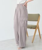 【アメリカンホリック/AMERICAN HOLIC】のサテンカーゴパンツ Gray Beige|ID: prp329100004686634 ipo3291000000033842788