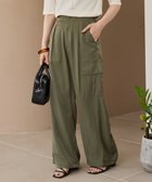 【アメリカンホリック/AMERICAN HOLIC】のサテンカーゴパンツ Khaki|ID: prp329100004686634 ipo3291000000033842789