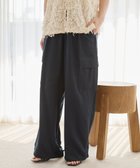 【アメリカンホリック/AMERICAN HOLIC】のサテンカーゴパンツ Navy|ID: prp329100004686634 ipo3291000000033842790