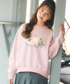 【フェルゥ/Feroux】の【猫カフェMOCHAコラボ】猫ちゃんプリント トレーナー ピンク系|ID: prp329100004686640 ipo3291000000034157001