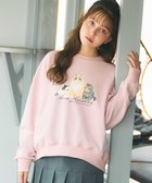 【フェルゥ/Feroux】の【猫カフェMOCHAコラボ】猫ちゃんプリント トレーナー ピンク系|ID: prp329100004686640 ipo3291000000035560174