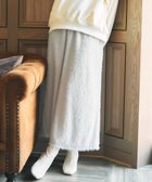 【フェルゥ/Feroux】のシャギーナロー スカート ライトグレー系|ID: prp329100004686643 ipo3291000000034157025